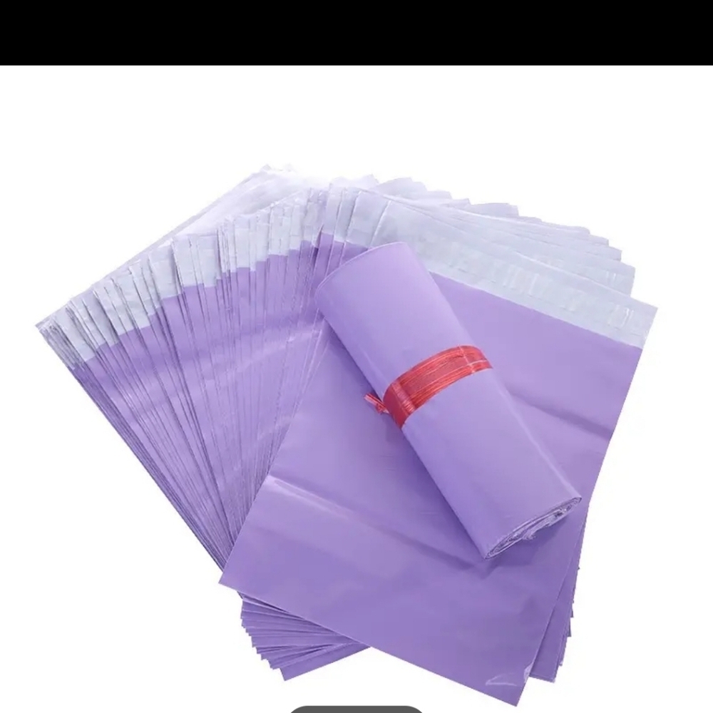 NEW Pretty Lilac Polymailers 12.5 x 10  qty 25 - Picture 5 of 6